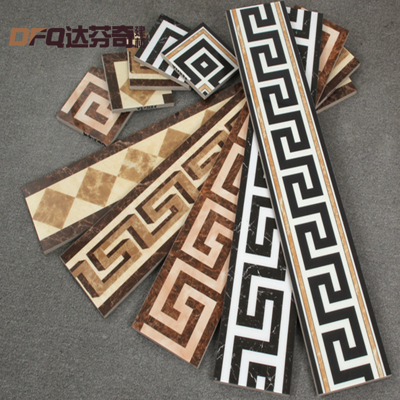 Waveguide line tile 800x150 Living room floor tile parquet tile Aisle paste skirting board Skirting line Hall edge line
