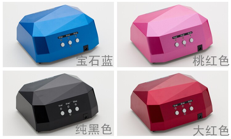 美甲灯LED+UV光疗灯感应烘干机QQ芭比甲油胶36W正品美甲工具包邮