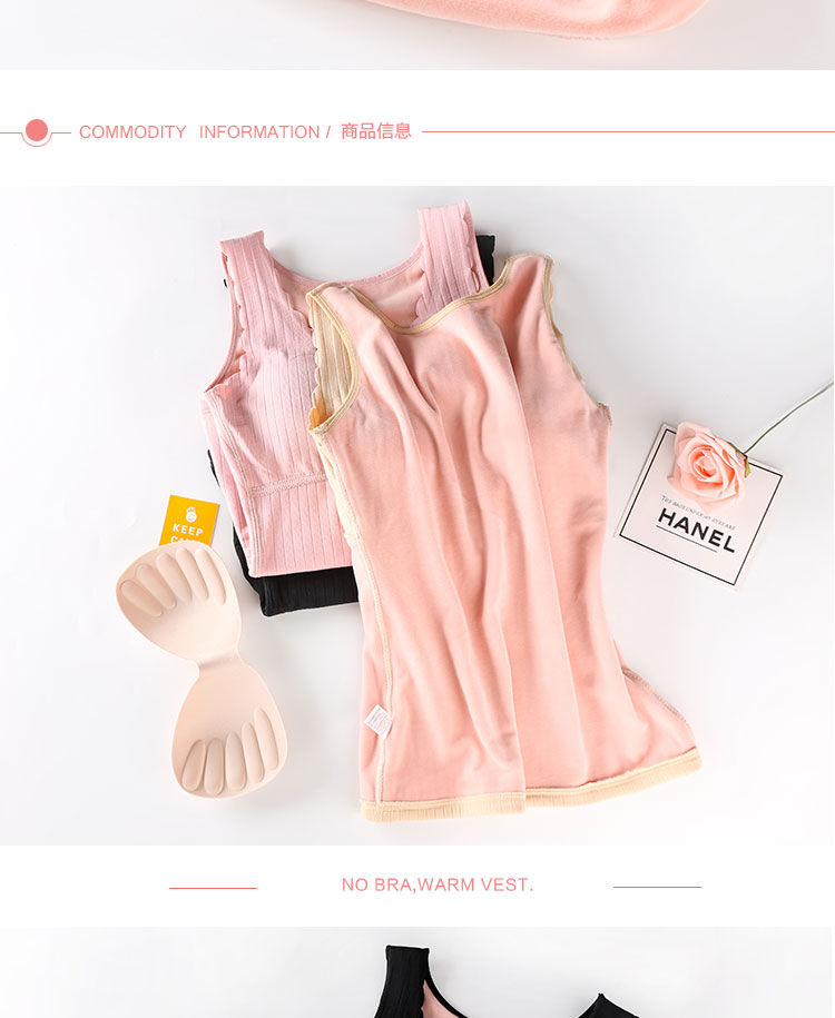 Đinh hương Na mùa thu và mùa đông cộng với áo yếm nhung nữ dày lên đáy áo cotton bên trong áo vest mỏng tay ấm áo áo voan kiểu