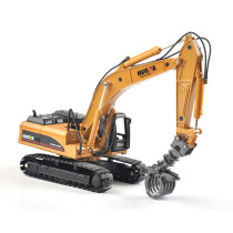 Sinks Engineering Car Alloy Grip Wood Machine Model Metal Engineering Car Excavator Child Toy Car Swing boy