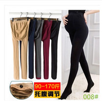 Pregnant women Spring and Autumn leggings pregnant women stockings belly adjustable pantyhose spring and autumn elastic pants