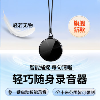 Recording Pen, Portable Professional High-Definition Noise Reduction Device, Large Capacity, Long Standby Recording Equipment for Students to Use in Class