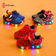 Spider-Man spring and autumn little boy children's shoes non-slip flashing sneakers 3 lights 1-5 years old boys 4 babies