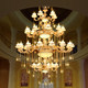European-Style Villa Living Room Large Chandelier Hotel Lobby Zinc Alloy Duplex Building Lobby Chandelier Staircase Long Chandelier