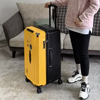 Черный с желтым (шок -поглощающий пружинный тормозный колесо) [сломан и новой]