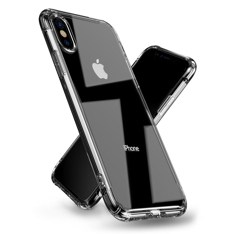 Protection téléphone portable UKKUER - Coque anti-goutte transparente pour Apple iPhonex - Ref 3195025 Image 2