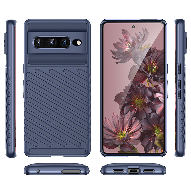 Shockproof Grid Soft 7, 7 Pro Google Pixel Phone Case