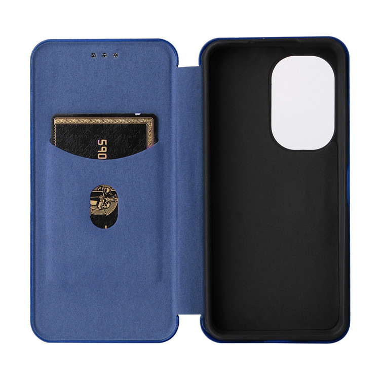 Zenfone 9 Zenfone 9 Carbon Fiber Wallets Folio Flip Synthetic Leather Phone Case