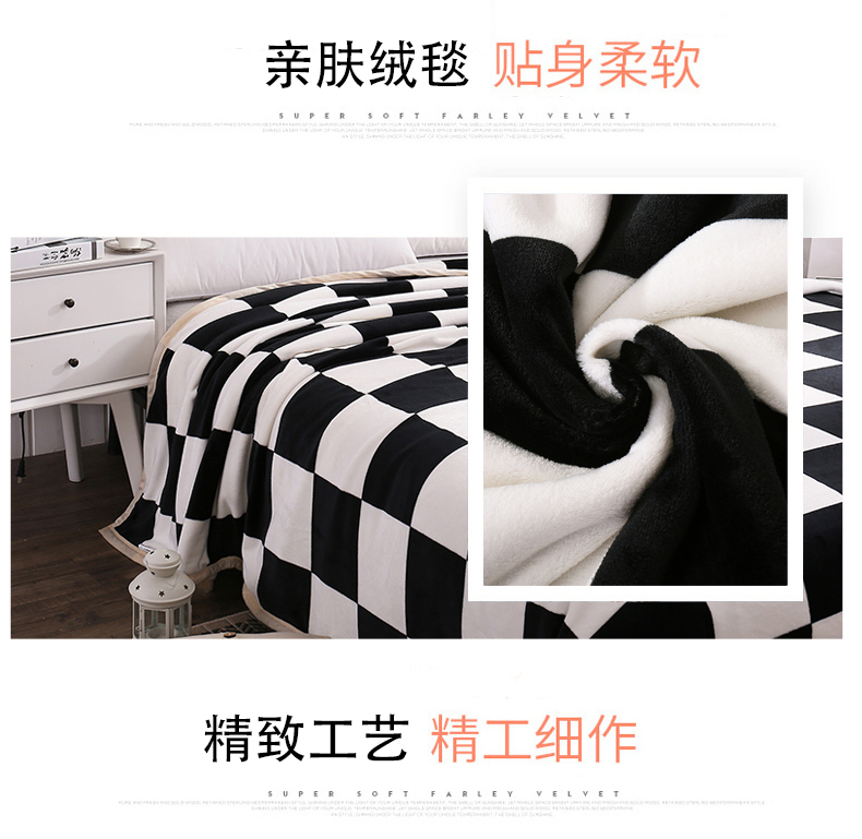 Tấm nhung san hô đơn mảnh nữ flannel cảm thấy chăn lưới đỏ dày đôi đơn nam nhung sinh viên chăn ra trải giường