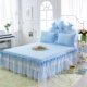Công chúa bông ren giường váy một mảnh tấm bìa bảo vệ bụi bông trượt bedspread 1,5m 1.8m - Váy Petti
