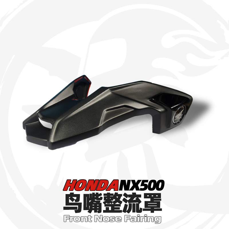 Nx500/Nx400 Modified Front Beak, Genuine Thai-Made Modified Front Fender, Fixed Wind Wing, Off-Road Protection