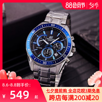 Hong Kong direct mail CASIO CASIO Dark Ocean Heart Racing watch Mens business waterproof mens watch EFR-552