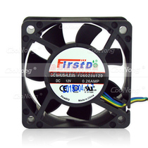 Fuji multi FD6025U12D double ball bearing server industrial control computer 6025 fan 4-wire temperature control