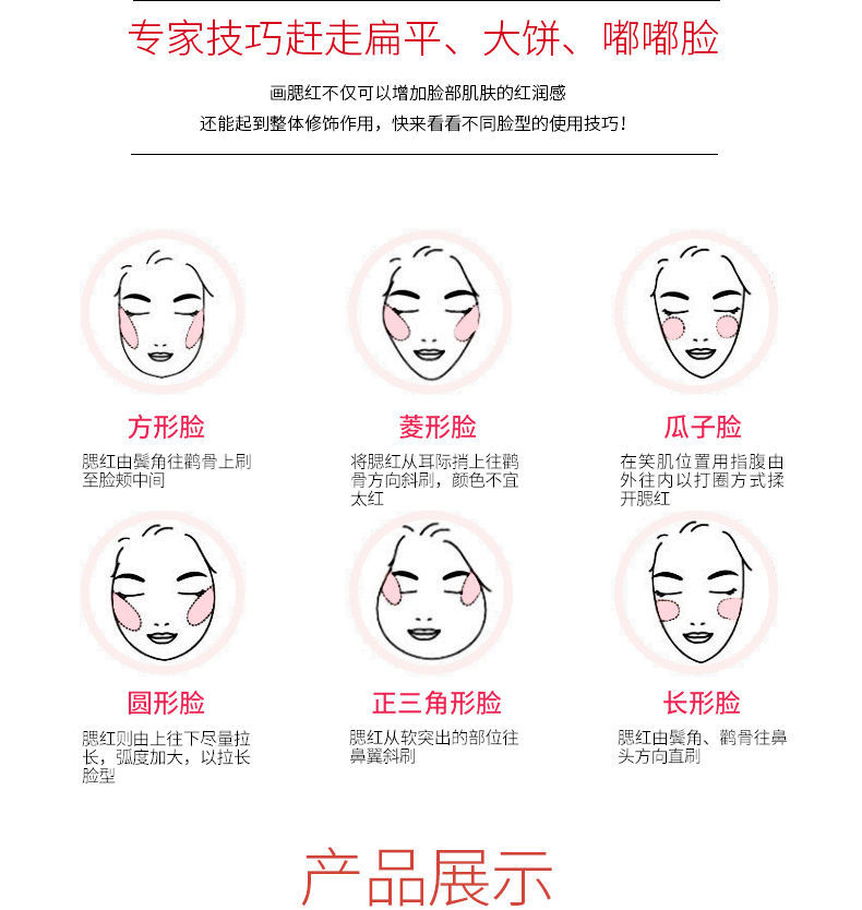 Zuzu má hồng sao mới - Blush / Cochineal má hồng canmake