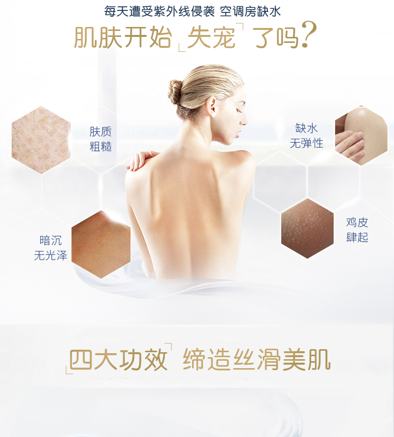 德国产 Dove 多芬 美白润泽身体乳 300ml*2罐 图2