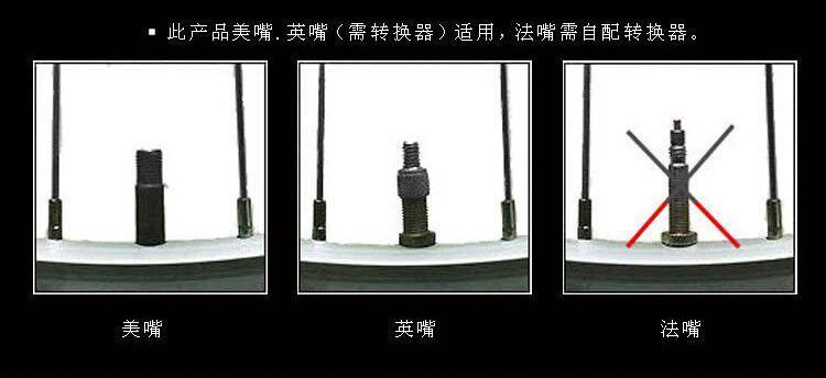 Eclairage pour vélo ANGWAN - feux de Valve - Ref 2398052 Image 7