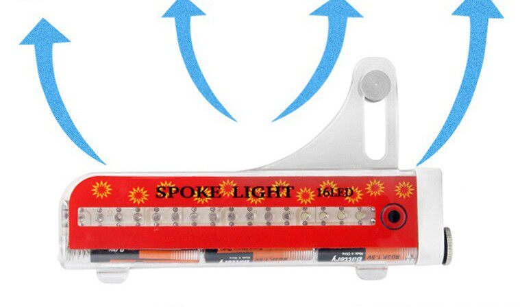 Eclairage pour vélo ANGWAN - Hot Wheels Lumières - Ref 2401479 Image 8