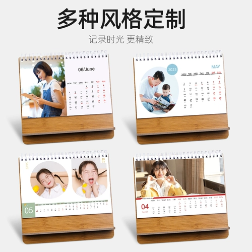 Фотография, деревянный настольный настольный календарь, делается под заказ, 2025 года, «сделай сам»