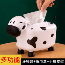 Creative multi-function napkin Nordic home living room remote control Dining table Cute coffee table Paper towel storage paper box