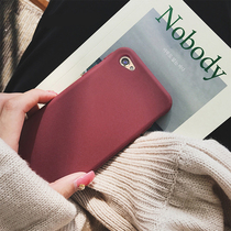 Frosted silica gel vivoy66 mobile phone shell female section vivoy67 mobile phone shell mesh red couple cover ultra-thin male full bag soft