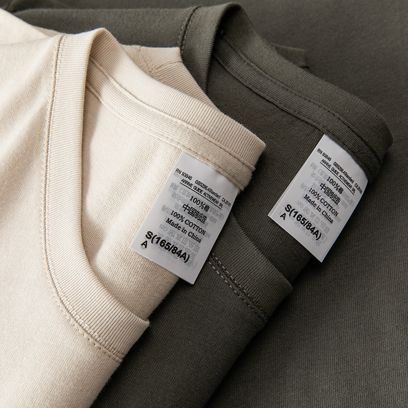 Low price is not cheap Heavy cotton round neck short-sleeved T-shirt loose casual breathable inner top summer men's and women's T