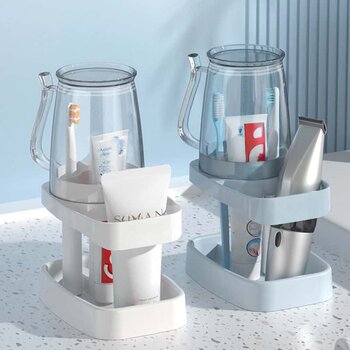 Mouthwash Cup, Toothbrush Cup, Student Dormitory, On-Campus Toiletries Set, Anti-Mold, Antibacterial Toothbrush Cup, Toothbrush Holder, Household Use