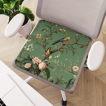 Ice Silk Breathable Summer Chair Cushion Butt Pad Summer Cooling Mat Dining Chair Stool Cushion Office Long-Sitting Chair Cushion