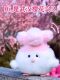 Wuhan Cultural and Creative Industries Sakura Garlic Bird Sound-Making Plush Toy Keychain Pendant, Not Easy to Break, Keychain Doll, Forget It