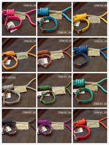 It Touchdog round rope Pit pet collar traction rope set dog dog neck sleeve large dog province