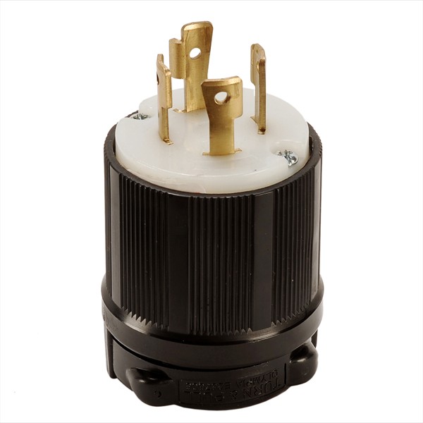 NEMA L17-30PAmerican Anti-Dropping Industrial Plug 30A 600V Generator Power Plug WJ-8433