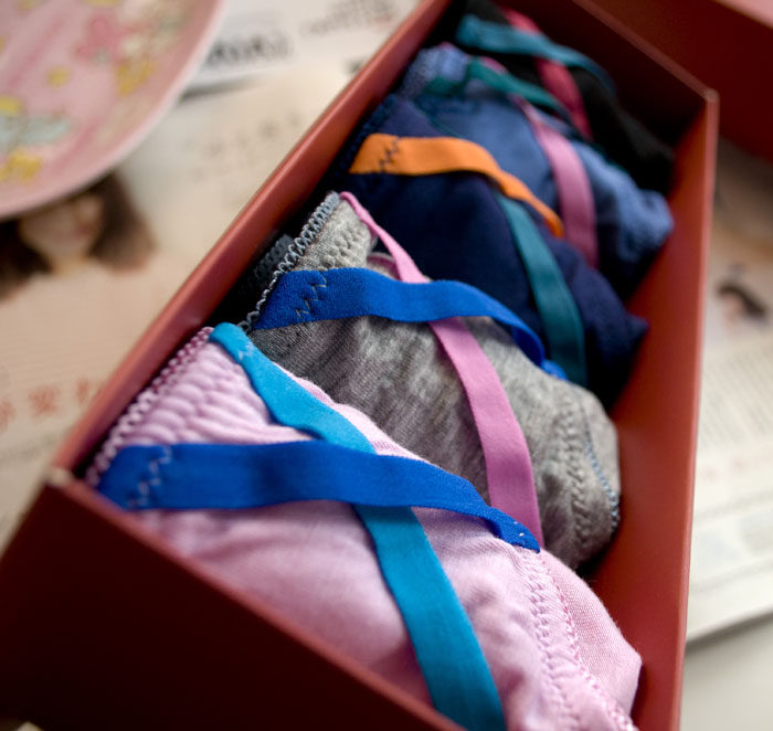 Slip jeunesse simple en coton - Ref 669136 Image 12