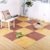 Em bé câu đố mat 60 60 phòng ngủ bò mat khâu nhà em bé leo mat mat lớn thảm xốp vân gỗ Thảm sàn