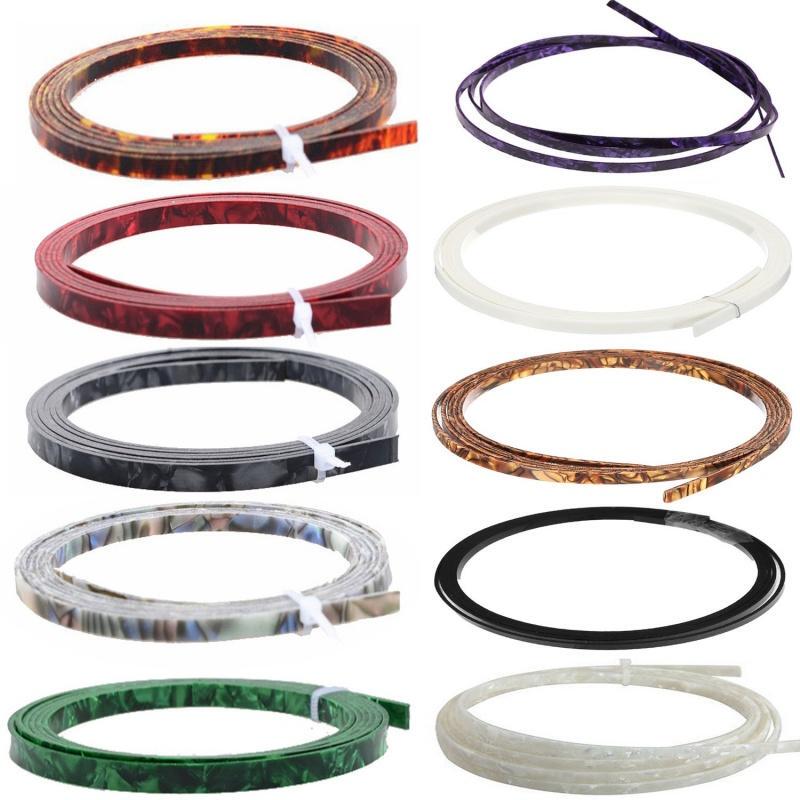 Guitar Binding Celluloid Trim Abs Edging Strip Mandolin Folk Classical Acoustic Guitar Decorative Edge Strip