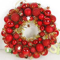 Anyang Christmas wreath A variety of door hanging Christmas Rattan decorations Christmas Christmas tree decoration Christmas rattan