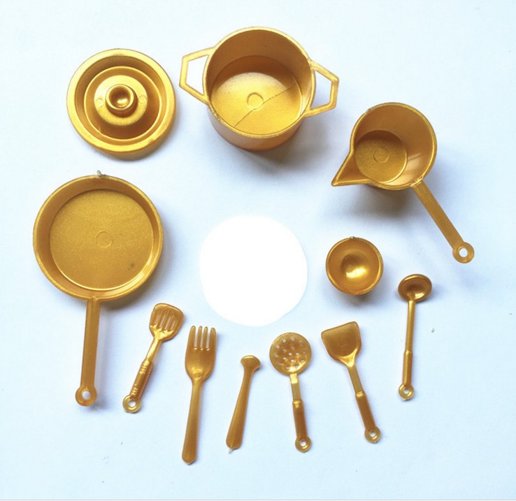 DIY Eaters Play Small Plates Eva Cutlery House Cutlery Toys Model Accessories Super Mini Miniature Suit