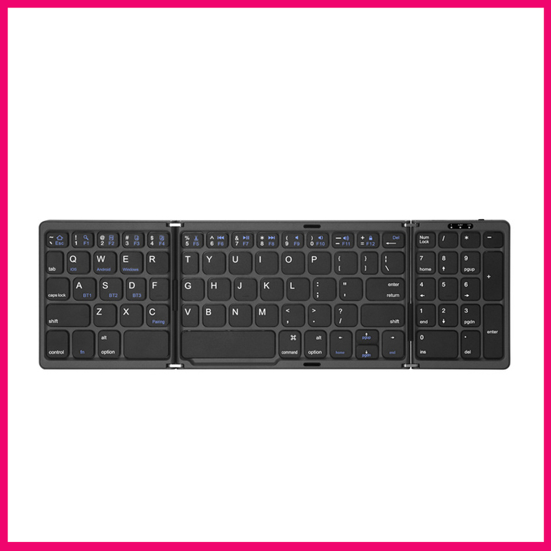 B089 70% off Foldable Wireless Bluetooth Convenient Keyboard, Multi-System Compatible, Suitable for Tablets, Mobile Phones, Laptops, and General Office Use B089 70% off Foldable Wireless Bluetooth Convenient Keyboard, Multi-System Compatible, Suitable for Tablets, Mobile Phones, Laptops, and General Office Use
