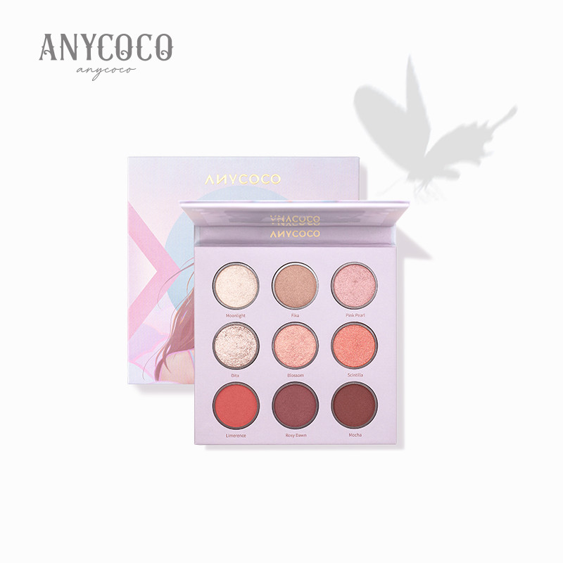 【懒人功能盘】安妮可可眼影彩妆一体盘