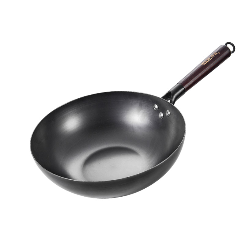 章丘铁锅旗舰手工老式炒锅