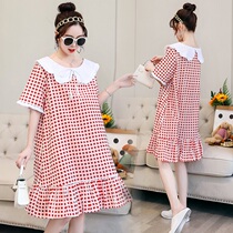 Pregnant Women summer dress dress dress 2020 Summer pregnant women Spring and Autumn suit loose fashion personality clothes