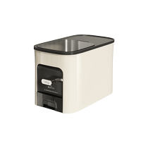 Shuaishi cabinet rice bucket quantitative rice household sealed insect-proof and moisture-proof rice box 20 catties food-grade embedded rice cylinder