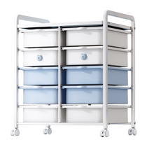 Childrens toy storage rack living room floor-standing bookshelf snack storage cabinet baby stroller storage shelf