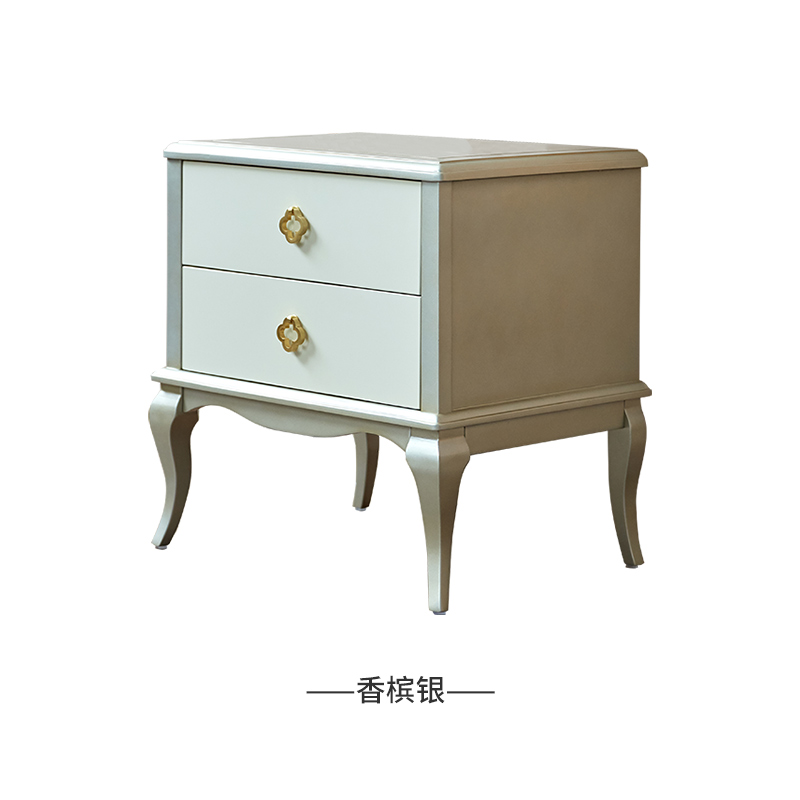 CHAOQU Jasper Modern Wood Bedside Table