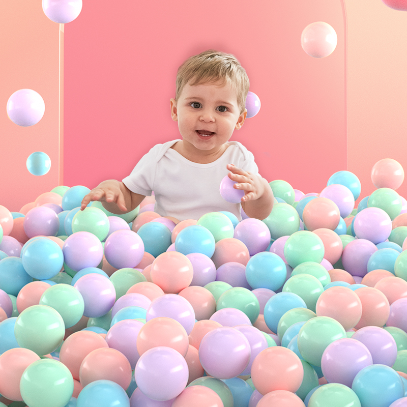 Children's ocean ball toy thickened elastic bubble ball Baby Bobo ball Safety baby color ball Indoor household