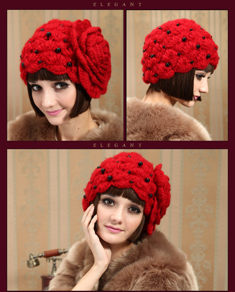 Chapeau pour femme en Mohair - Ref 3234197 Image 22