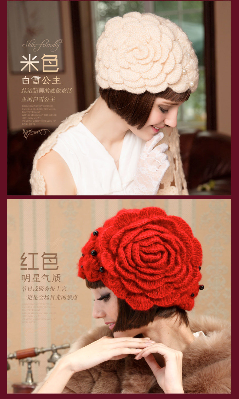 Chapeau pour femme en Mohair - Ref 3234197 Image 11