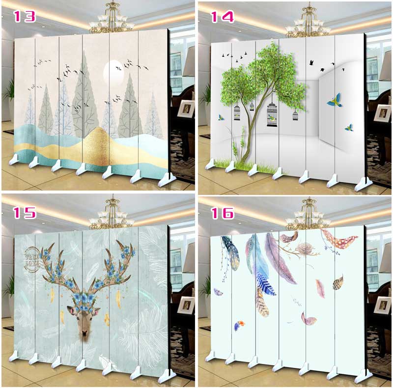 Phong cách châu Âu vách ngăn phòng khách thời trang đơn giản hiện đại vải hiên phòng ngủ đơn giản gấp màn hình di động - Màn hình / Cửa sổ vách gỗ ngăn phòng