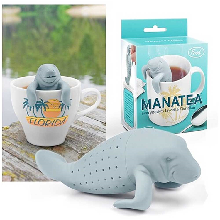 Creative Sea Bull Silicone Gel Tea Maker Cute Animal Flower Tea Tea Bag Tea Leaf Filter Tea Leak Filter Tea Ware Hot Sell