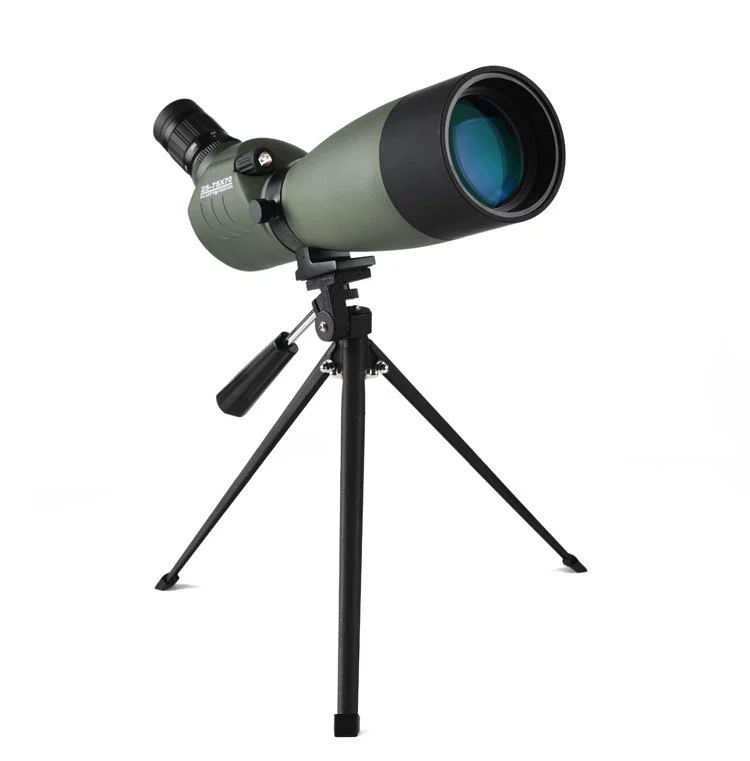 Kính viễn vọng Birdwatching 25-75x70 zoom tầm nhìn ban đêm độ phân giải cao dành cho người lớn nhận điện thoại di động ngoài trời nhìn qua gương đơn mục tiêu - Kính viễn vọng / Kính / Kính ngoài trời