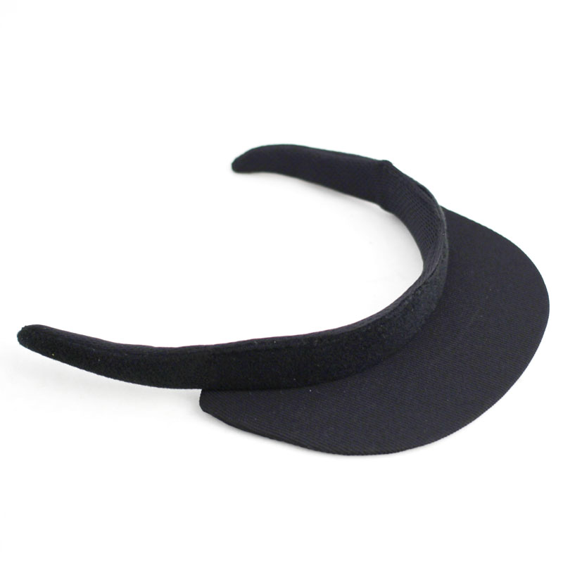 Foreign trade factory 100 lapped cloth noodles small peak sports riding helmet accessories shading branch suction perspiration easy to install