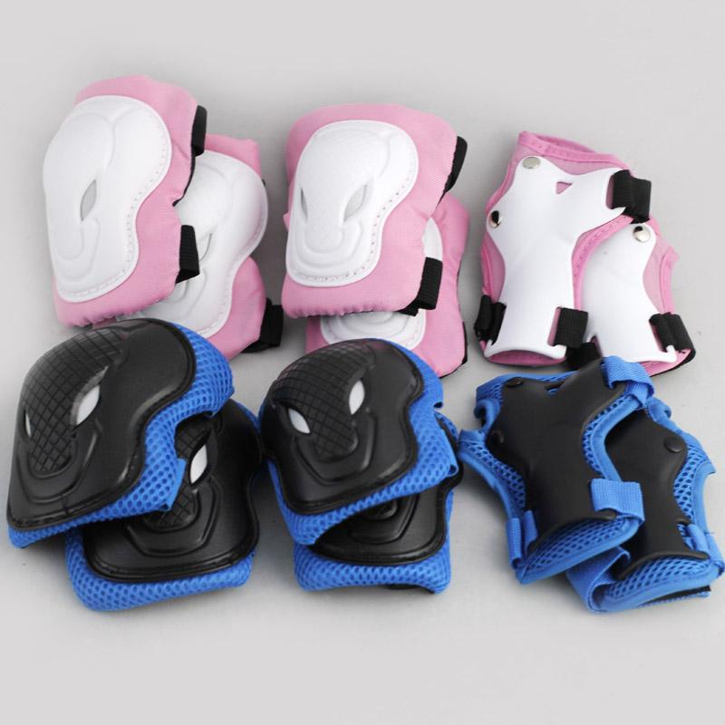 Soft Children Wheels Skating Skateboard Ski Sports Fox Guard 6 Pieces Protective Knee Ranger Riding Balance Car